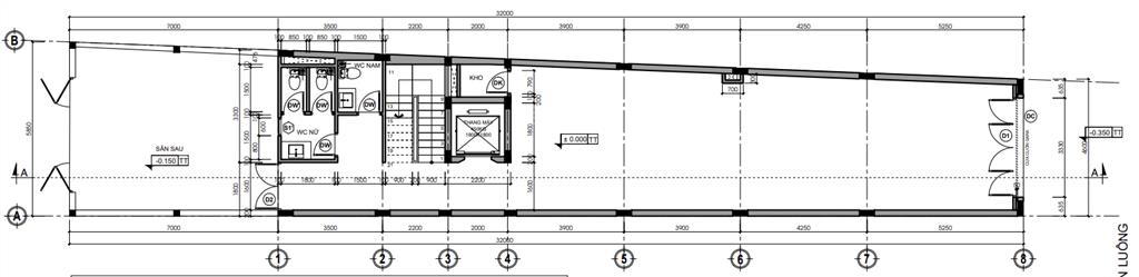 Cho thuê tòa nhà (6 tầng, có thang máy, có pccc, nhà mới 100%)