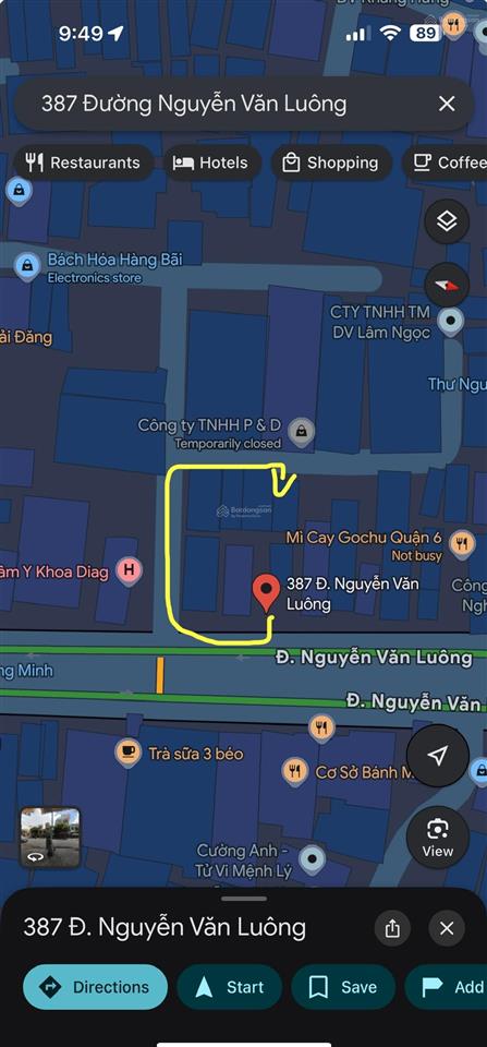 Cho thuê tòa nhà (6 tầng, có thang máy, có pccc, nhà mới 100%)
