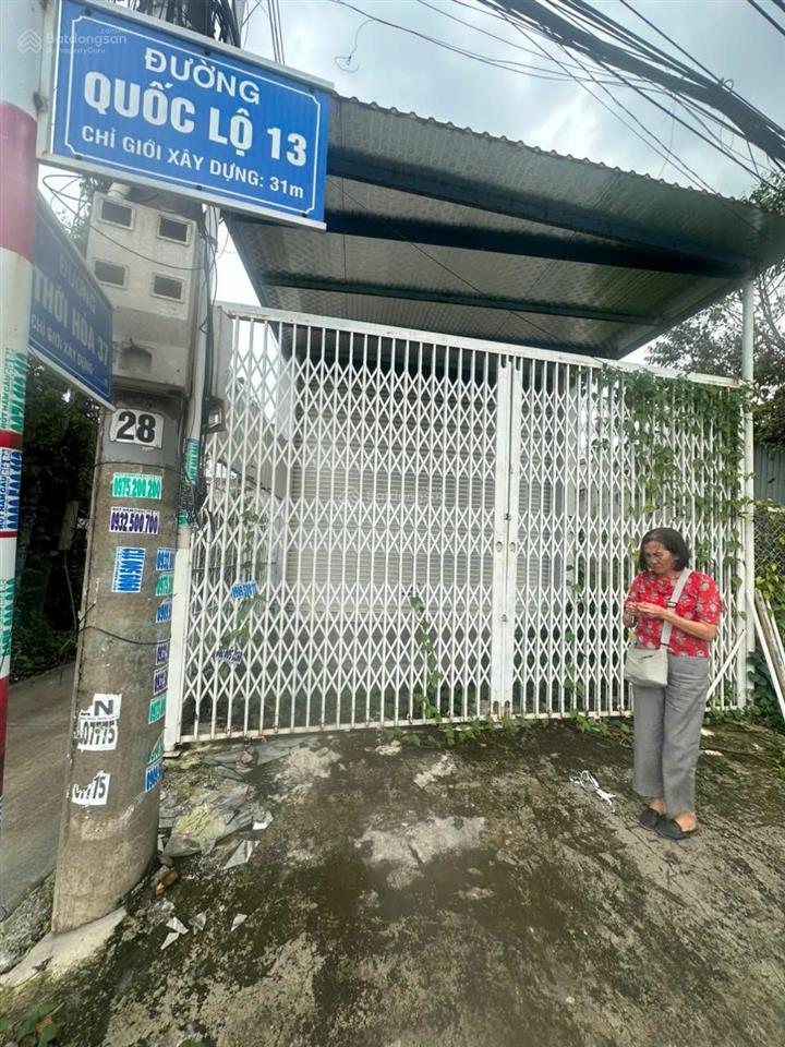 Chính chủ cho thuê nhà cấp 4 ql13, có kẹp đất bên cạnh, diện tích lớn, tiện vừa ở vừa kinh doanh