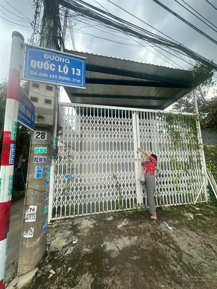 Chính chủ cho thuê nhà cấp 4 ql13, có kẹp đất bên cạnh, diện tích lớn, tiện vừa ở vừa kinh doanh