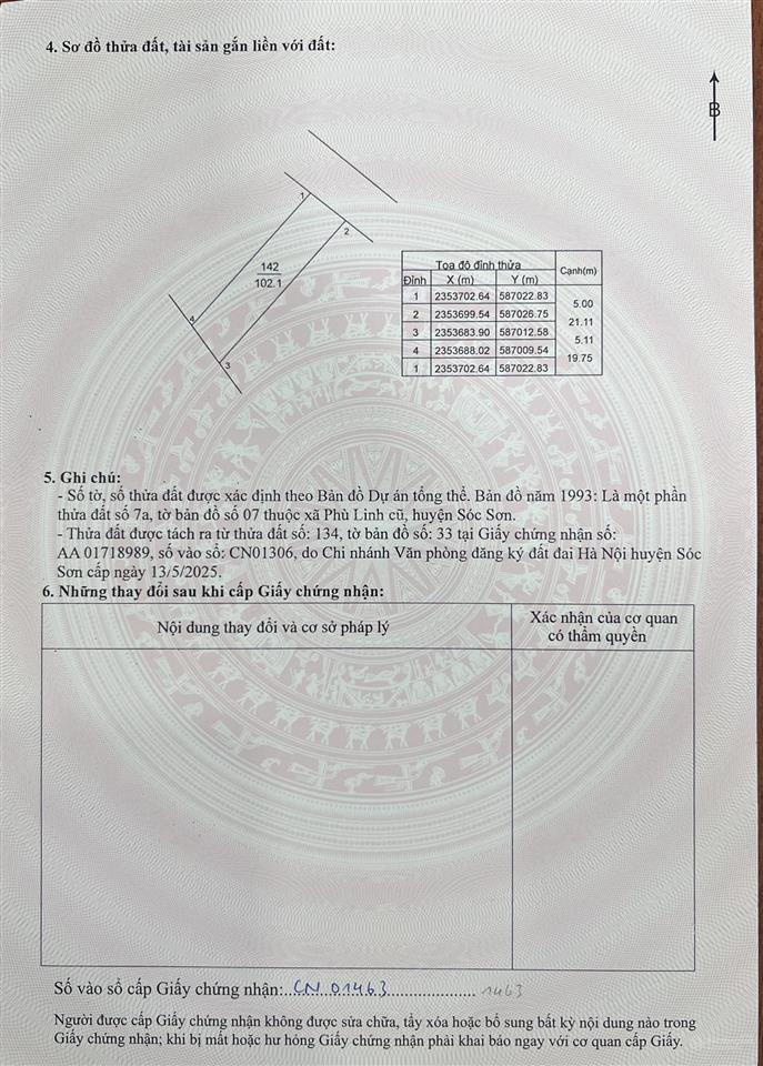 Bán 03 lô bìa làng xóm đạc đức. đường rộng 8m viw cánh đồng nhìn vào đền thánh gióng  xã sóc sơn