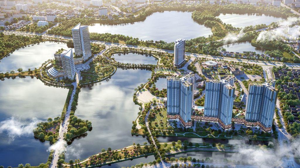 Căn hộ Gamuda Central Park, công viên Yên Sở, Hà Nội