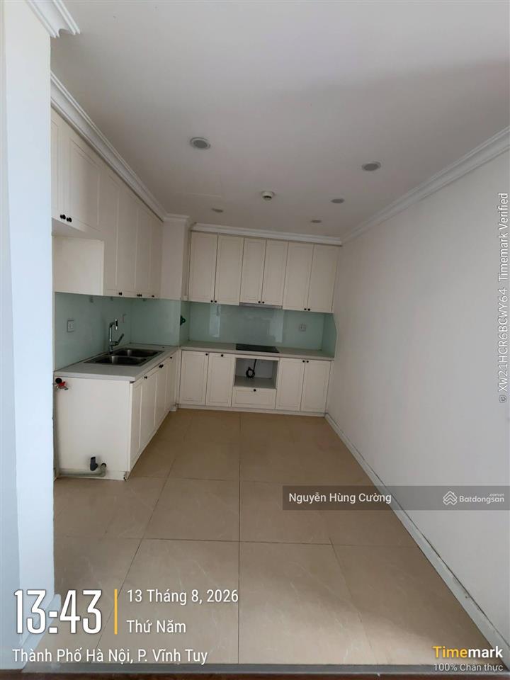 Cho thuê căn 3pn 100m2 sunshine garden minh khai giá chỉ 13tr  e cường 0976 044 ***