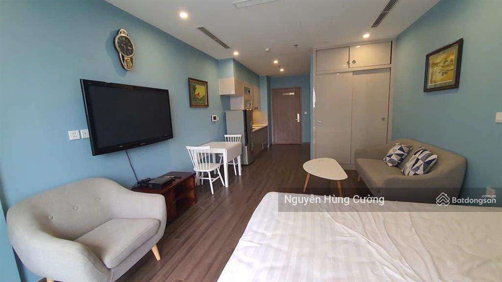 Cho thuê studio 34m2 vinhomes symphony long biên full đồ giá chỉ 10tr  e cường 0976 044 ***