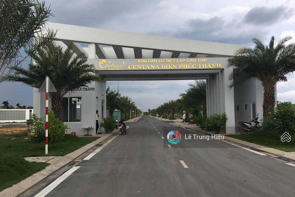 Bán đất đẹp tại khu dân cư centana điền phúc thành giá 5,55 tỷ 102m2 đối diện chung cư chuẩn bị xây