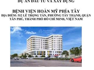Chuyển nhượng đất y tế xây bệnh viện tại 512 lê trọng tấn quận tân phú 800 tỷ