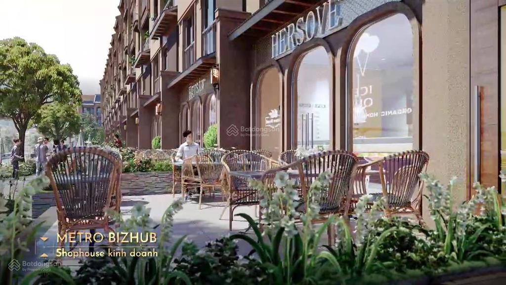 Shophouse 2 mặt tiền 8m tại metro city hòa lạc, vị trí sáng giá của khu đô thị vệ tinh hòa lạc