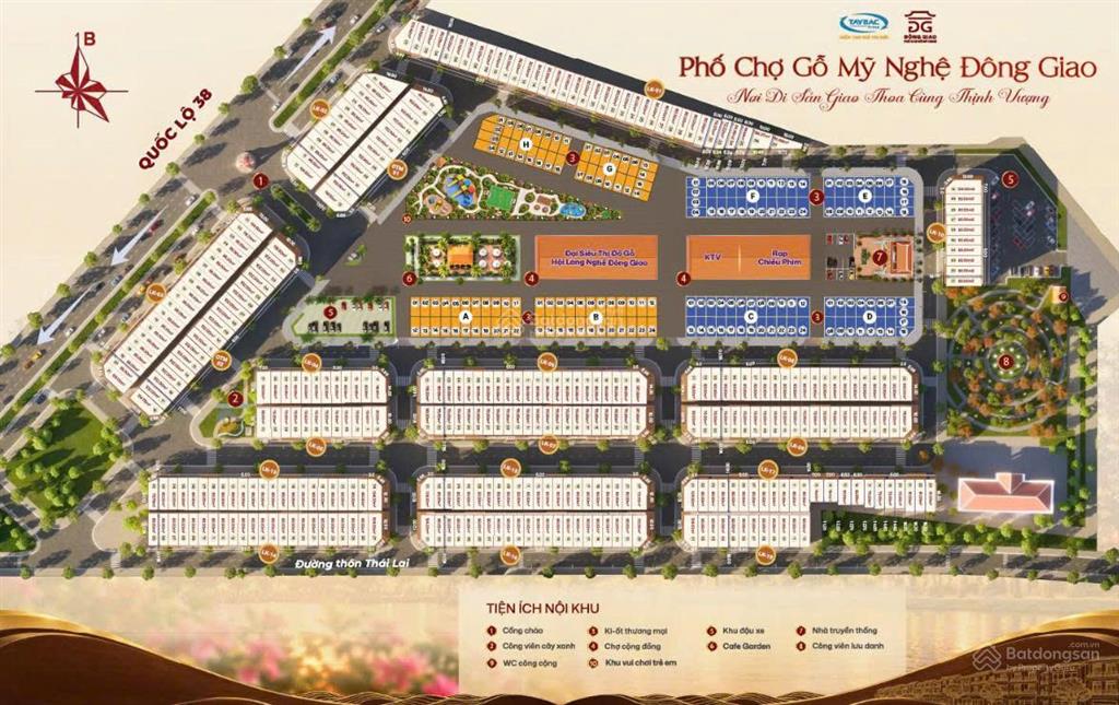 800tr sở hữu ngay kiốt thương mại phố chợ gỗ mỹ nghệ đông giao  hạ tầng đồng bộ  bàn giao ngay!