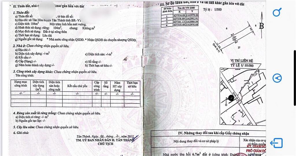 Góc 2 mặt tiền quốc lộ 51  ngay cửa vào vành đai 4  hàng hiếm đầu tư