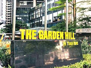 Cho thuê chung cư the garden hill 99 trần bình, 73 m2, 2 phòng ngủ, 2 vs, full nội thất.