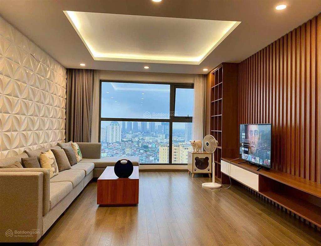 Cho thuê chung cư cao cấp flc twin tower 265 cầu giấy 121 m2, 3 phòng ngủ, 2 vs full nội thất