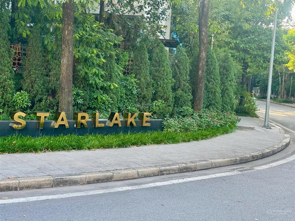 Bán biệt thự liền kề starlake kđt tây hồ tây  132m  4 tầng  thang máy  2 mặt đường to.