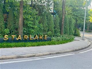 Bán biệt thự liền kề starlake kđt tây hồ tây  132m  4 tầng  thang máy  2 mặt đường to.