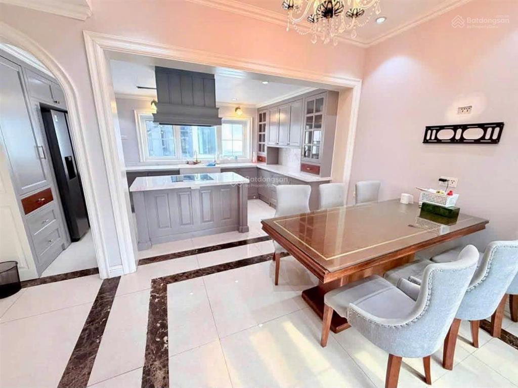 Bán biệt thự song lập hdi võ chí công, tây hồ 132m 5 tầng thang máy vỉa hè, 2 ô tô tránh
