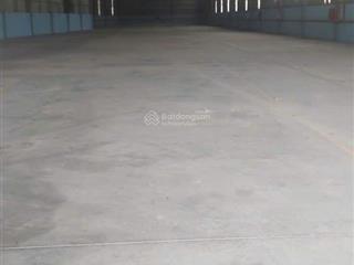Cho thuê kho xưởng diện tích 2600m2 giá rẻ 58k/1m2. pccc vách tường. ở thuận an, bình dương, hcm.