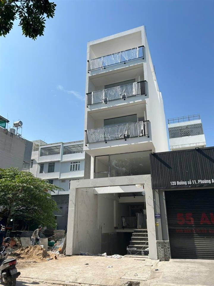 Cho thuê văn phòng lương định của an phú 500m2 sử dụng hầm riêng ,trệt lửng 3 lầu .giá 100tr/tháng