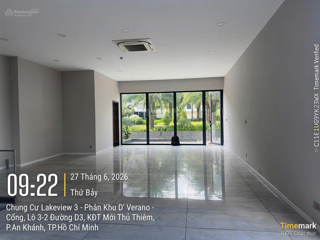 Cho thuê tòa nhà vp lakeview thủ thiêm | 360m2 | thang máy riêng, view cầu ba son, chỉ 55tr/tháng