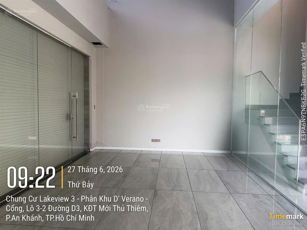 Cho thuê tòa nhà vp lakeview thủ thiêm | 360m2 | thang máy riêng, view cầu ba son, chỉ 55tr/tháng