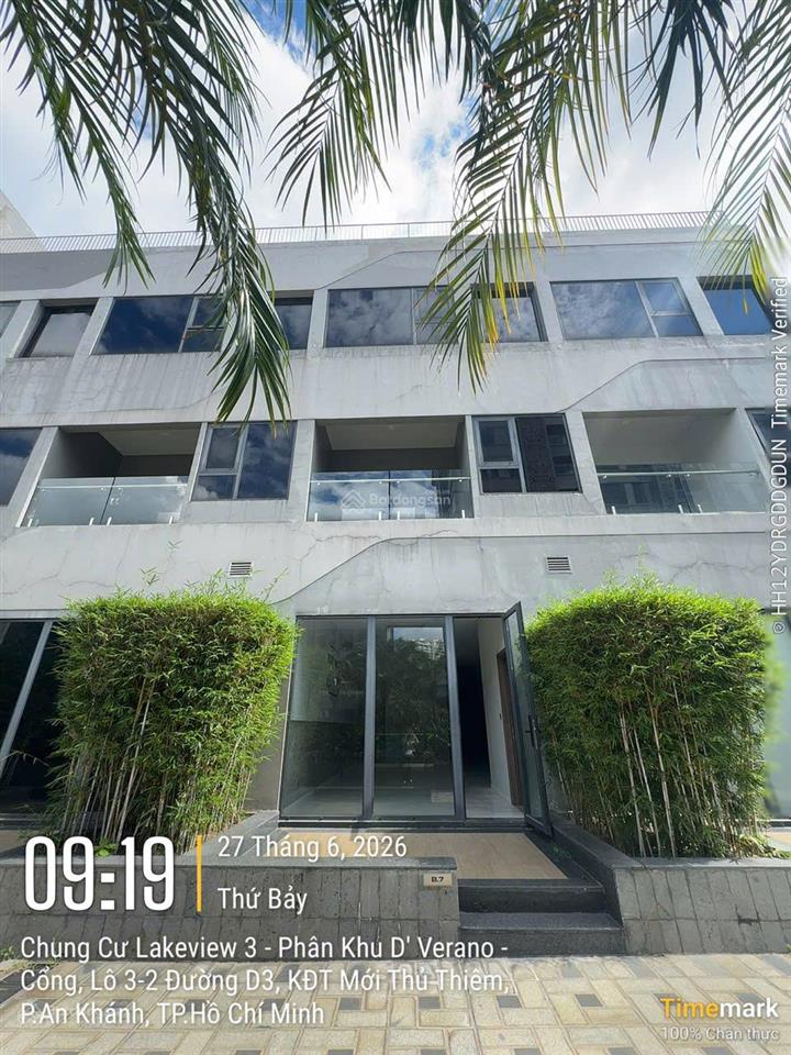 Cho thuê văn phòng kết hợp ở lại lakeview 3 thủ thiêm | 360m | thang máy riêng | 60 triệu