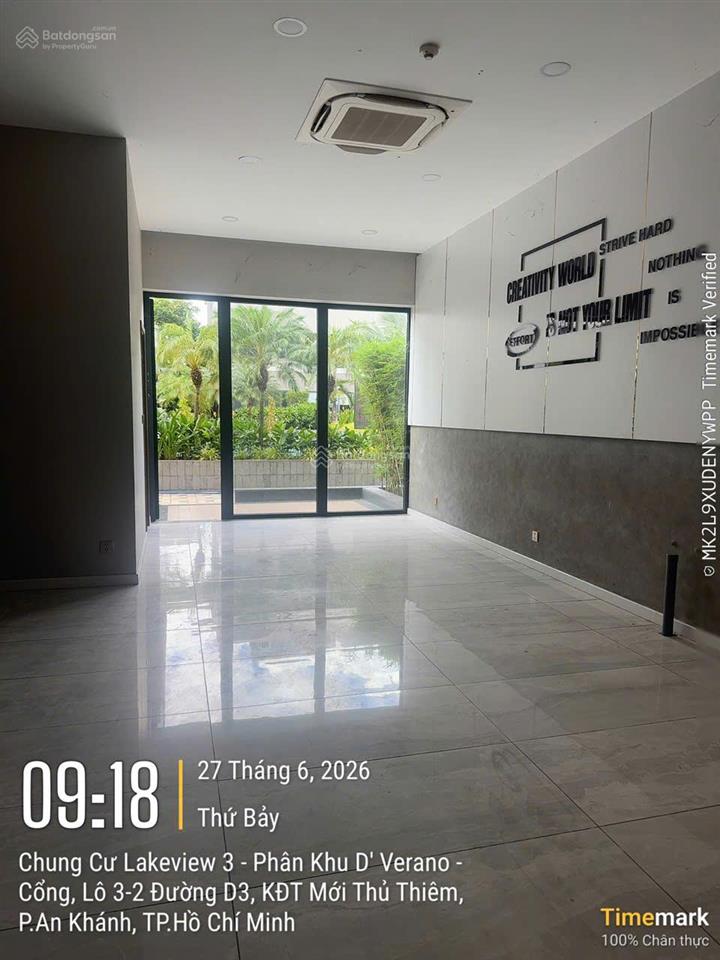 Cho thuê văn phòng kết hợp ở lại lakeview 3 thủ thiêm | 360m | thang máy riêng | 60 triệu