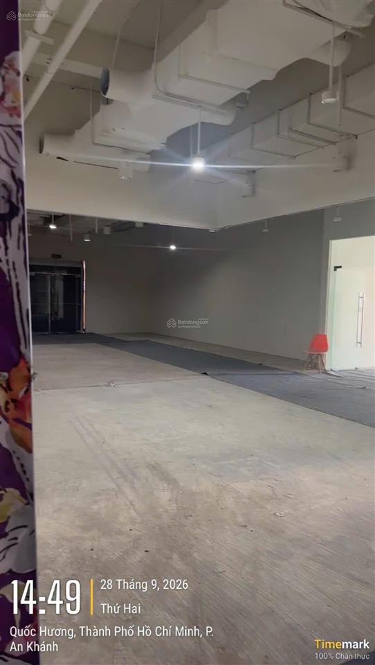Cho thuê văn phòng thảo điền | diện tích 700m2 | ntcb | 500.000đ/m2 bàn giao ngay, vị trí metro