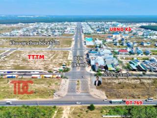 Bán nền liên kế sổ sẵn, đường 17m thông dài, cách chợ 150m