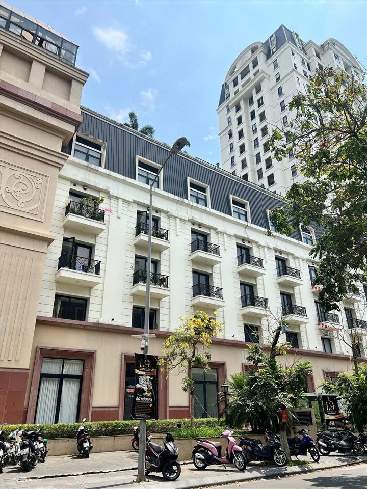 Shophouse khối đế the manor crown  5 tầng kinh doanh