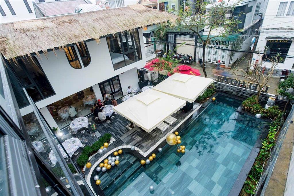 Bán homestay 2 tầng có bể bơi, khu phố tây nguyễn thái học, tp huế