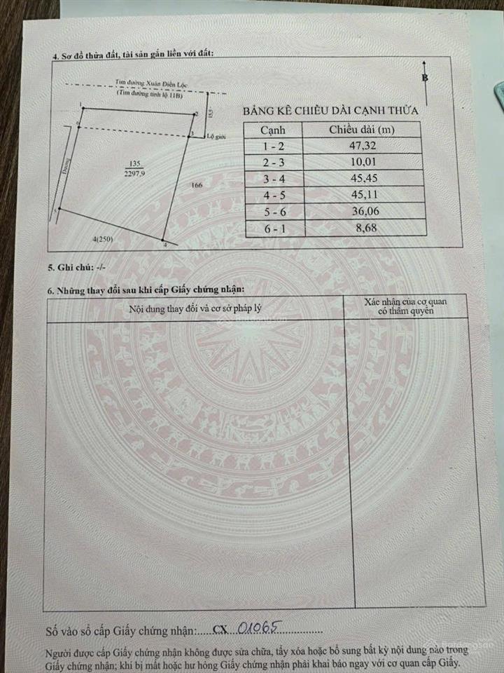 Bán đất 2 mặt tiền tỉnh lộ 11b, phường phong điền, tp. huế  giá rất tốt