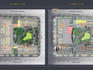 Hot! shophouse victoria 2 tầng  giá thuê tốt  chính chủ gửi cho thuê