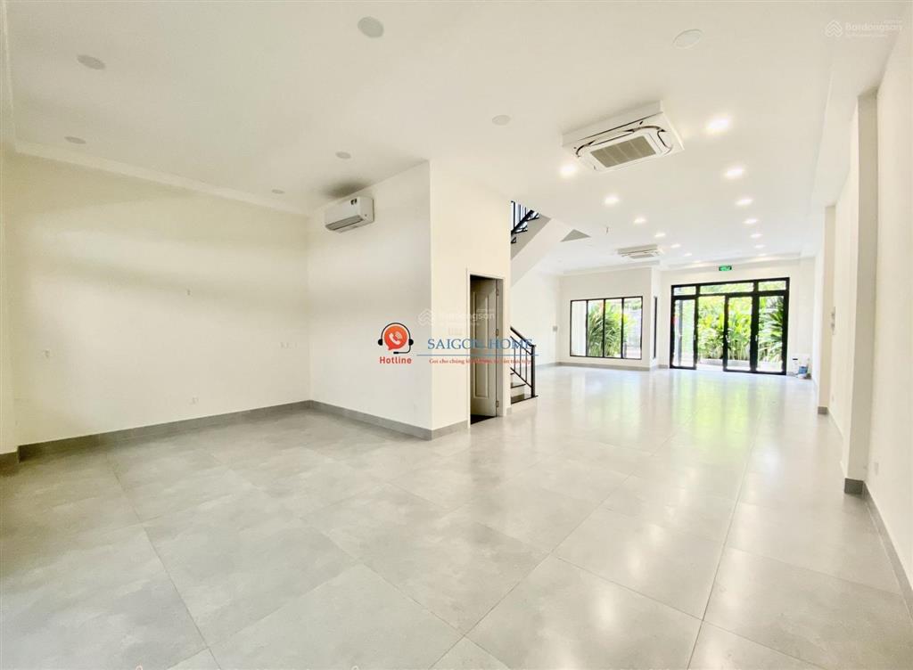 Cho thuê nhà riêng (biệt thự) thiết kế hiện đại ngay kđt an phú  hầm 3 tầng 450m2