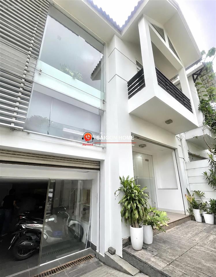 Cho thuê nguyên căn villa 10x20m, hầm 3 tầng 6 phòng kđt an phú  an khánh