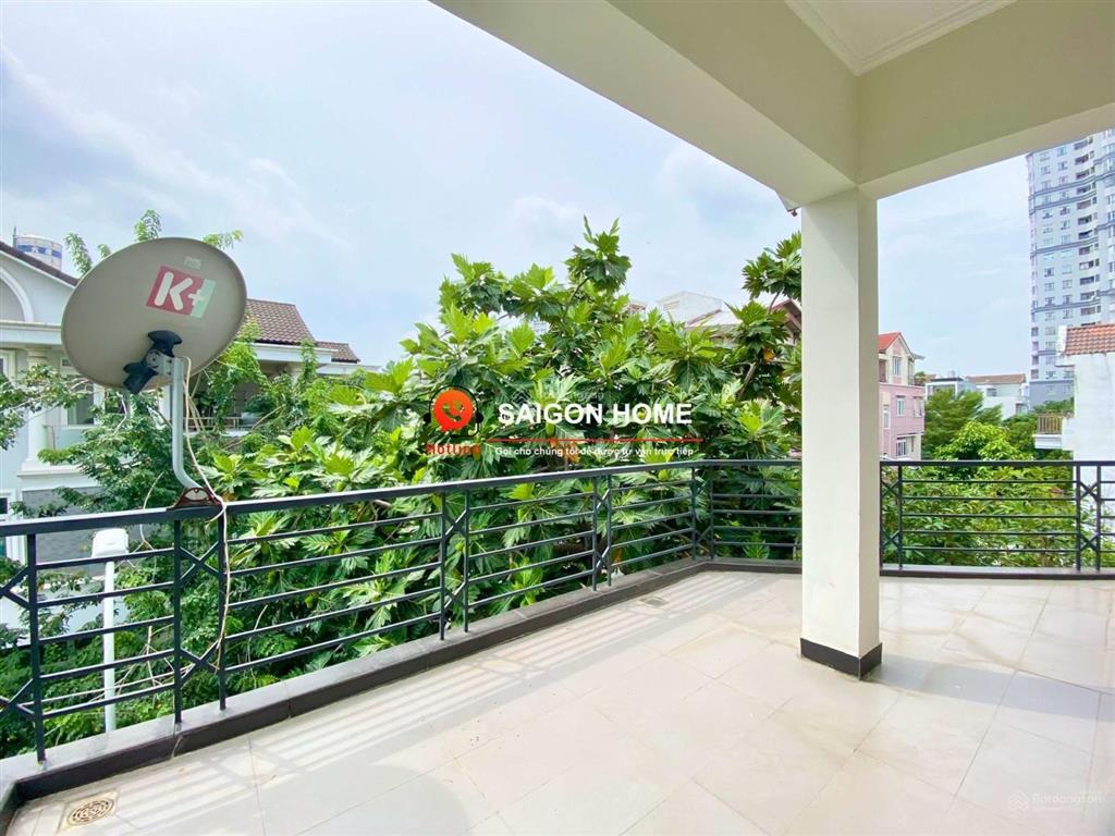 Cho thuê nhà nguyên căn 4 tầng, gara trệt 2 lầu sân thượng 4pn