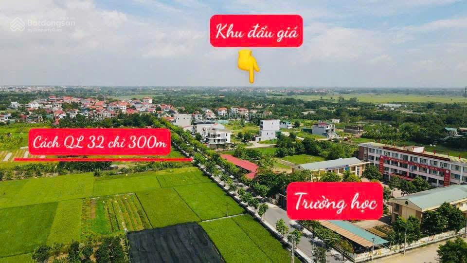 Bán đất đấu giá đồng phươm 135m đường ô tô tránh  có vỉa hè giá 36 triệu/m