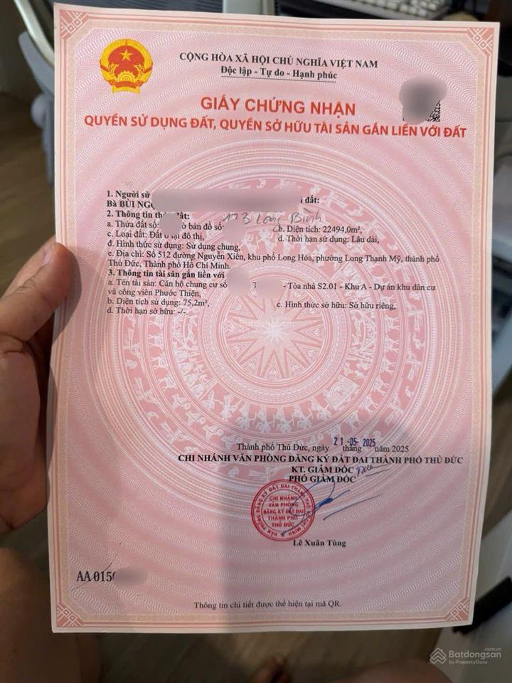 Giá tốt hôm nay | 3pn2wc  vinhomes grand park | chỉ 3,7 tỷ | full nội thất, sổ hồng