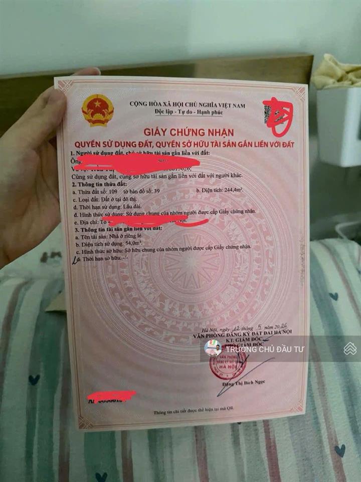 Sổ đỏ trao tay ! chung cư e1 phạm văn đồng  công viên hòa bình  trần cung  bắc từ liêm