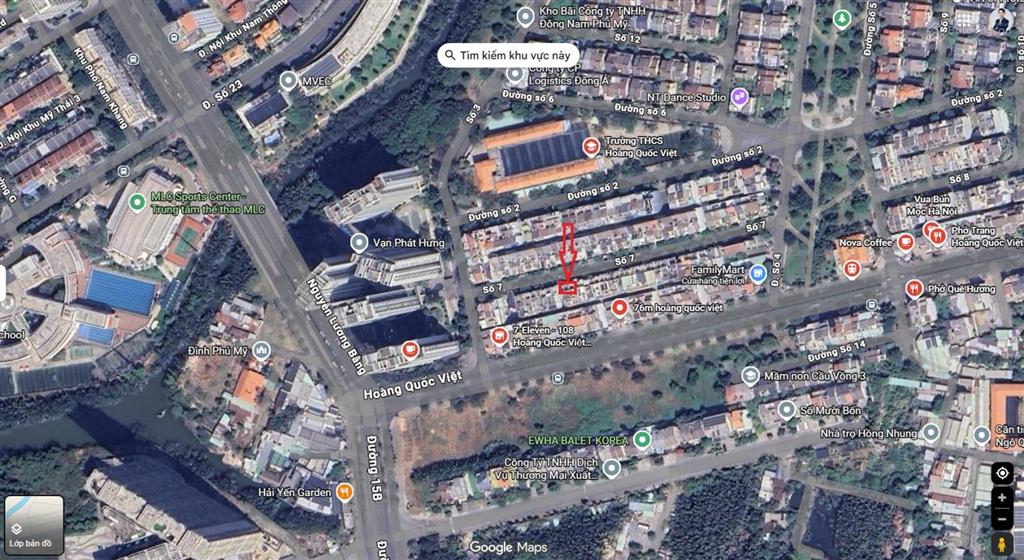 Hàng hot góc mặt tiền hoàng quốc việt  dt 6x22m 132m2  giá 19 tỷ