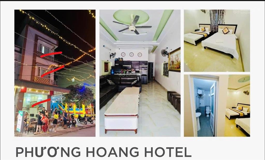 Bán khách sạn 4 tầng phố đi bộ quan lạn  đặc khu vân đồn giá 10 tỷ