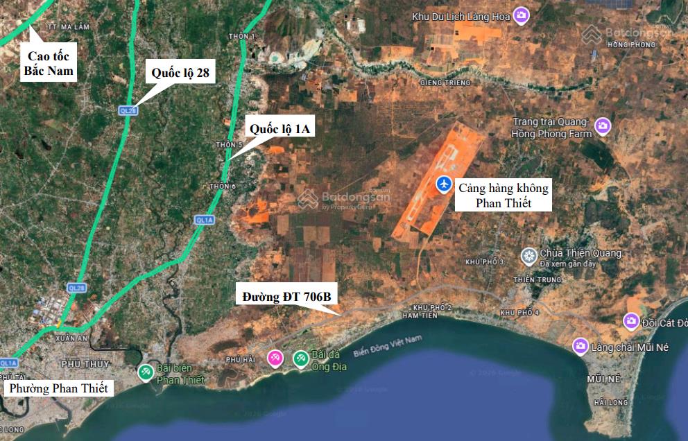 Bán đất hiếm tại hàm tiến, 32 tỷ, 5450 m2, phan thiết, bình thuận 0919 987 ***