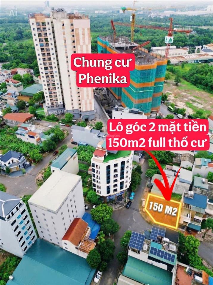Lô góc  tái định cư bắc phú cát  siêu đẹp  chủ cần bán  giá đầu tư