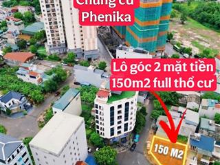 Lô góc  tái định cư bắc phú cát  siêu đẹp  chủ cần bán  giá đầu tư