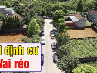 Lô góc siêu đẹp tái định cư vai réo  hòa lạc  150m2  mt 25m  giá 5x tr/m2
