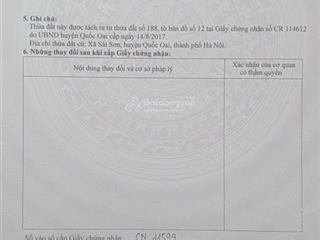 Em còn đường rộng ô tô tránh, trục chính tại sài sơn mà giá chỉ 4x tr/m