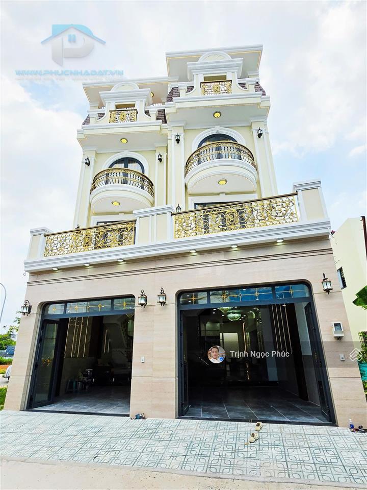 Cặp đôi nhà phố tân cổ điển kdc sài gòn mới nhà bè cạnh ngay quận 7  giá 8.59 tỷ, 4.2x16m