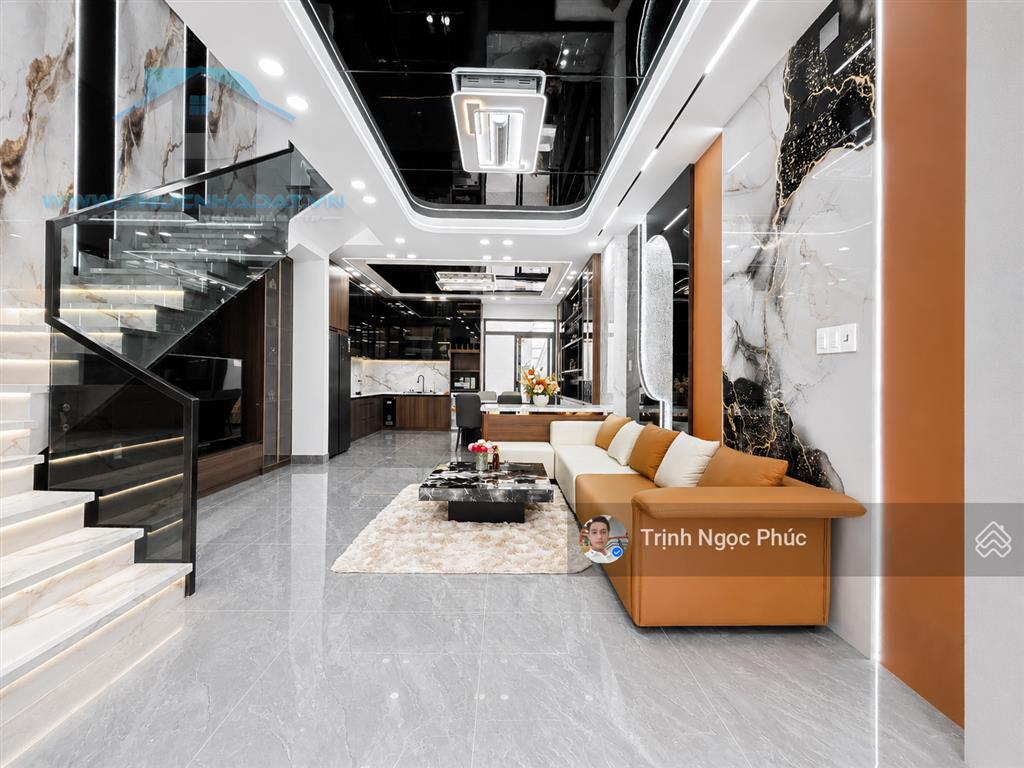 Mê mẩn trước vẻ đẹp hiện đại nhà phố full nội thất sang trọng vào ở ngay  giá 9,8 tỷ, 5x17m