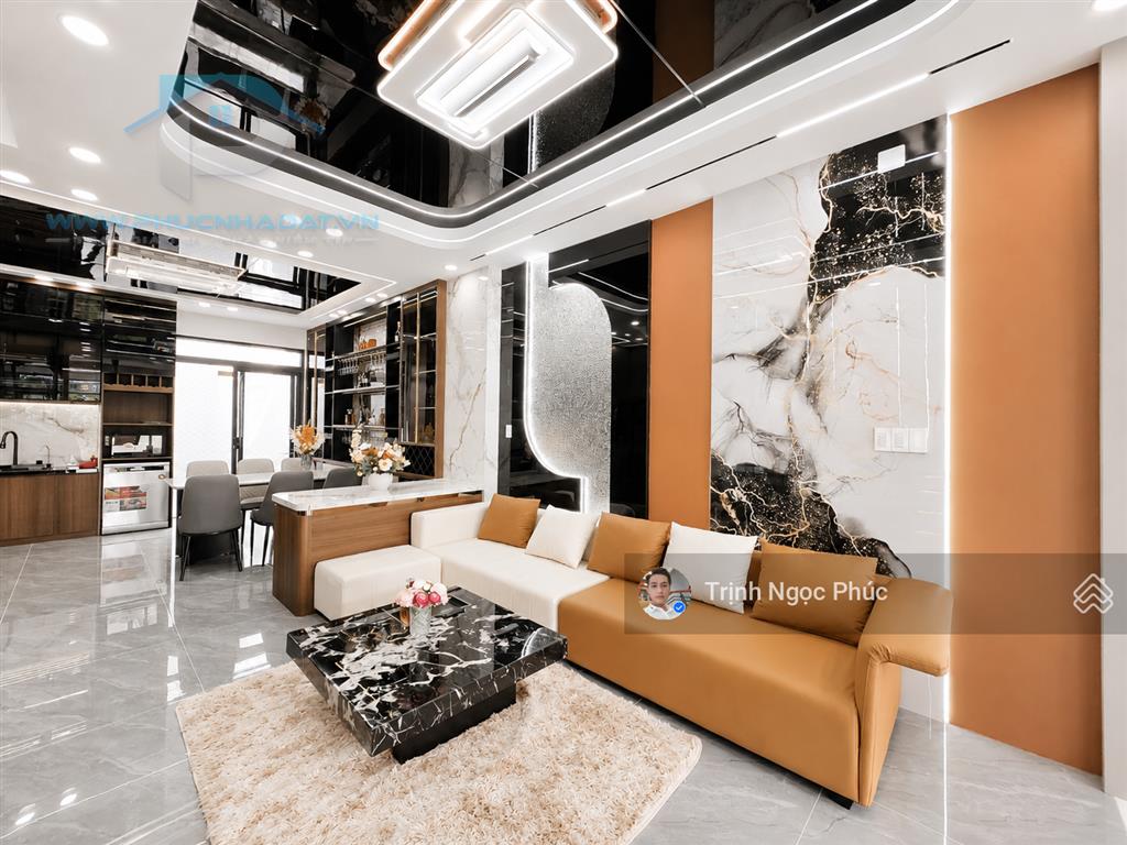 Mê mẩn trước vẻ đẹp hiện đại nhà phố full nội thất sang trọng vào ở ngay  giá 9,8 tỷ, 5x17m