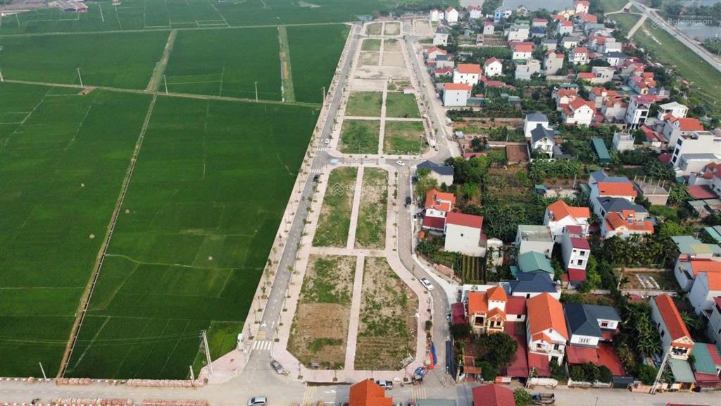 Hot duy nhất lô góc 3 mặt tiền tại đấu giá xã yên lãng mê linh giá trúng 49tr/m2 chênh nhẹ