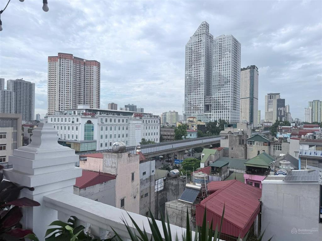 Bán tòa văn phòng 7 tầng 1 hầm mặt phố hoàng hoa thám, hà đông, 86m², thang máy, giá 43,8 tỷ