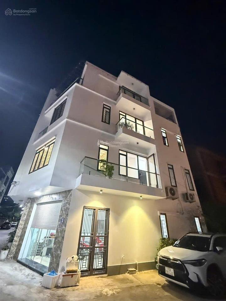 Bán gấp căn góc độc lập đủ đồ đường rộng 4 tầng thành tô cát bi, ngô gia tự bìa đỏ hướng tây