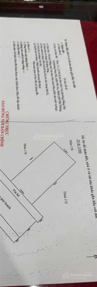 Gấp lắm rồi! bán lô đất biệt thự đồng bồ  hải an, hải phòng 345,6m2 hướng đông tứ trạch vị trí vip